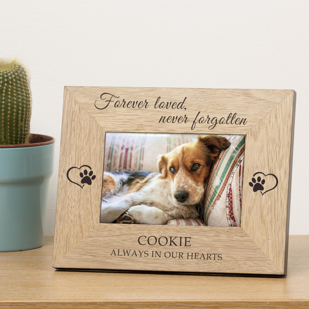 Always in Our Hearts Pet Memory Photo Frame 6x4