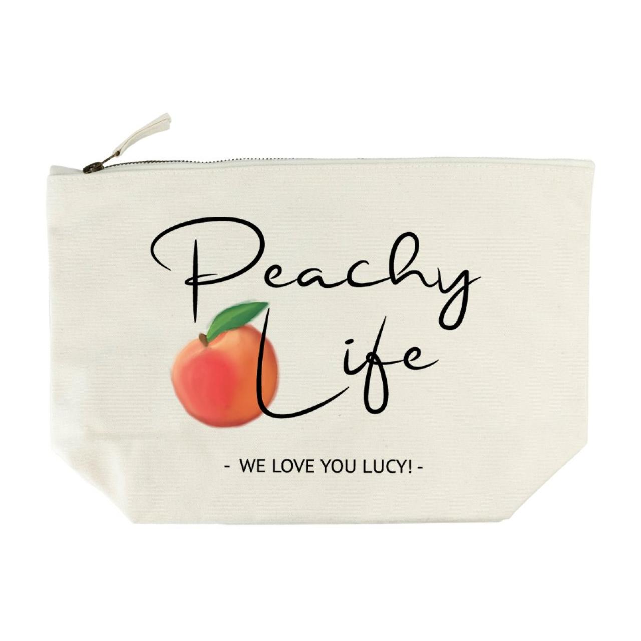 Personalised Wash Bag - Peachy Life