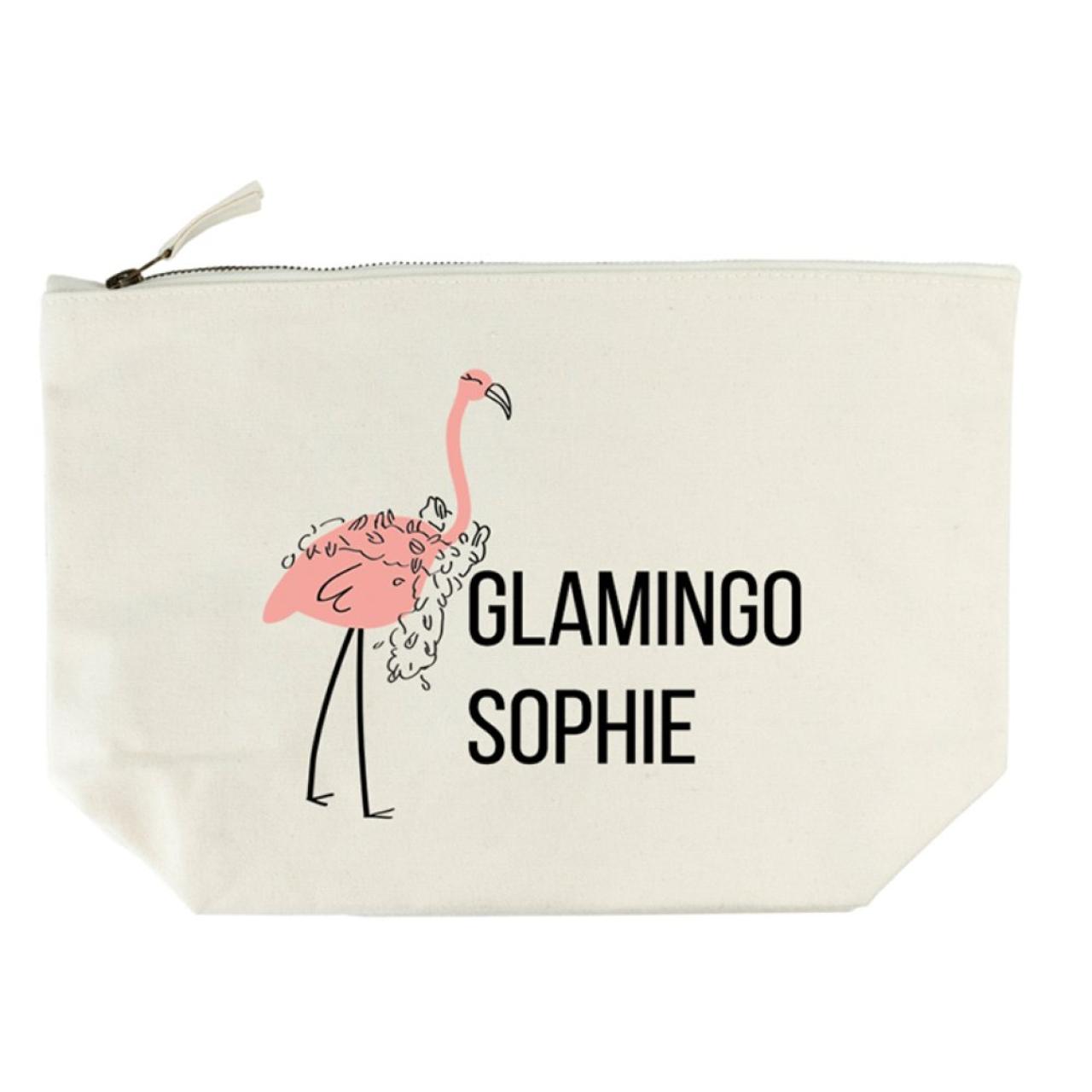 Personalised Wash Bag - Glamingo