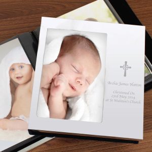 Personalised Cross 6×4 Photo Frame Album