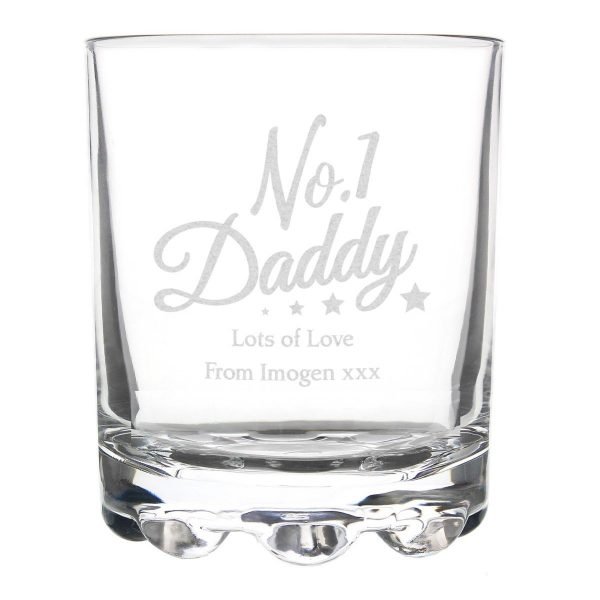Personalised No.1 Daddy Tumbler
