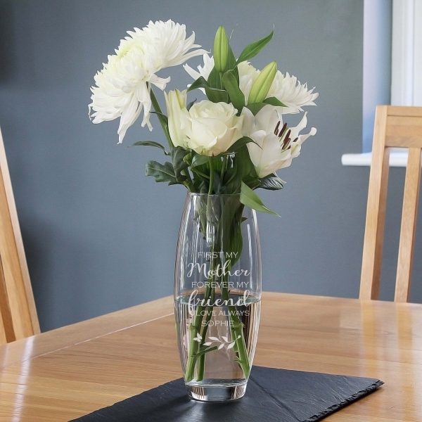 Personalised ‘First My Mother, Forever My Friend’ Bullet Vase