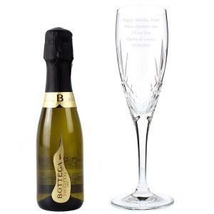 Personalised Decorative Wedding Mother of the Bride Glass Flute