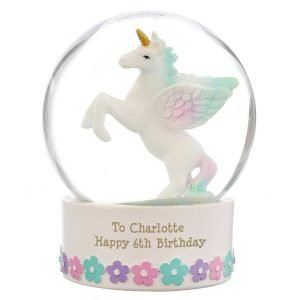 Personalised Fairy Any Name Glitter Snow Globe