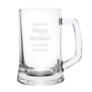 Personalised Brighton & Hove Albion FC Beer Glass
