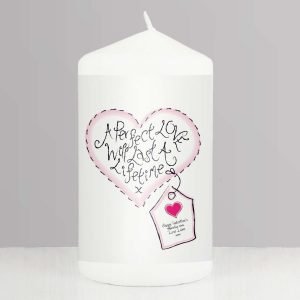 Personalised Perfect Love Candle