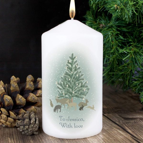 Personalised A Winter’s Night Candle