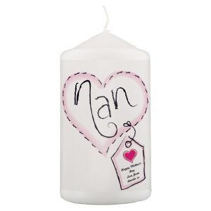 Personalised Sentiments Candle