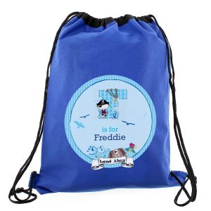 Personalised Wash Bag – Navy – Daddy (and me)
