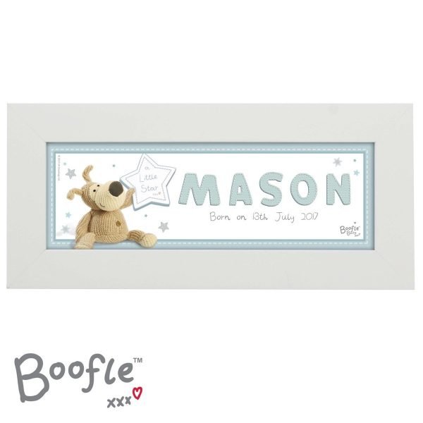Personalised Boofle It’s a Boy Name Frame