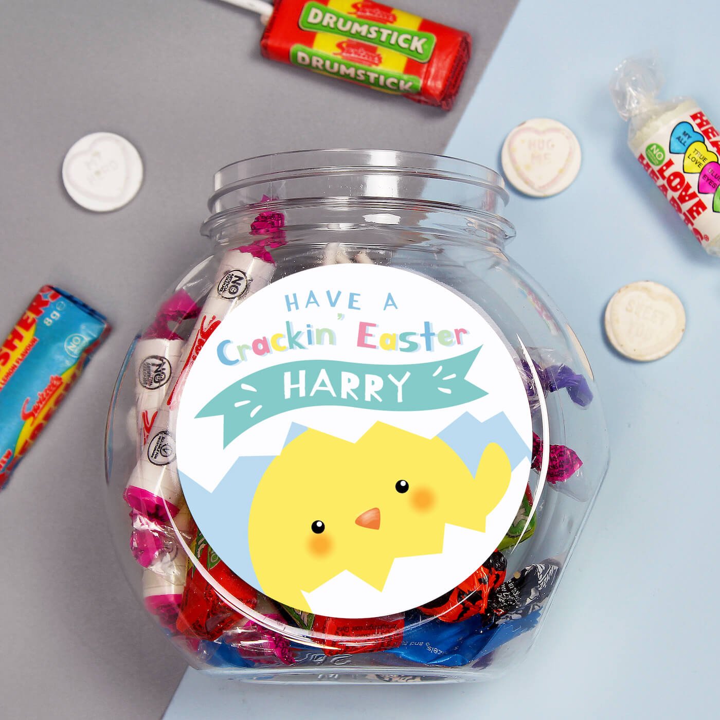 Personalised Have a Cracking Easter Sweet Gift Jar
