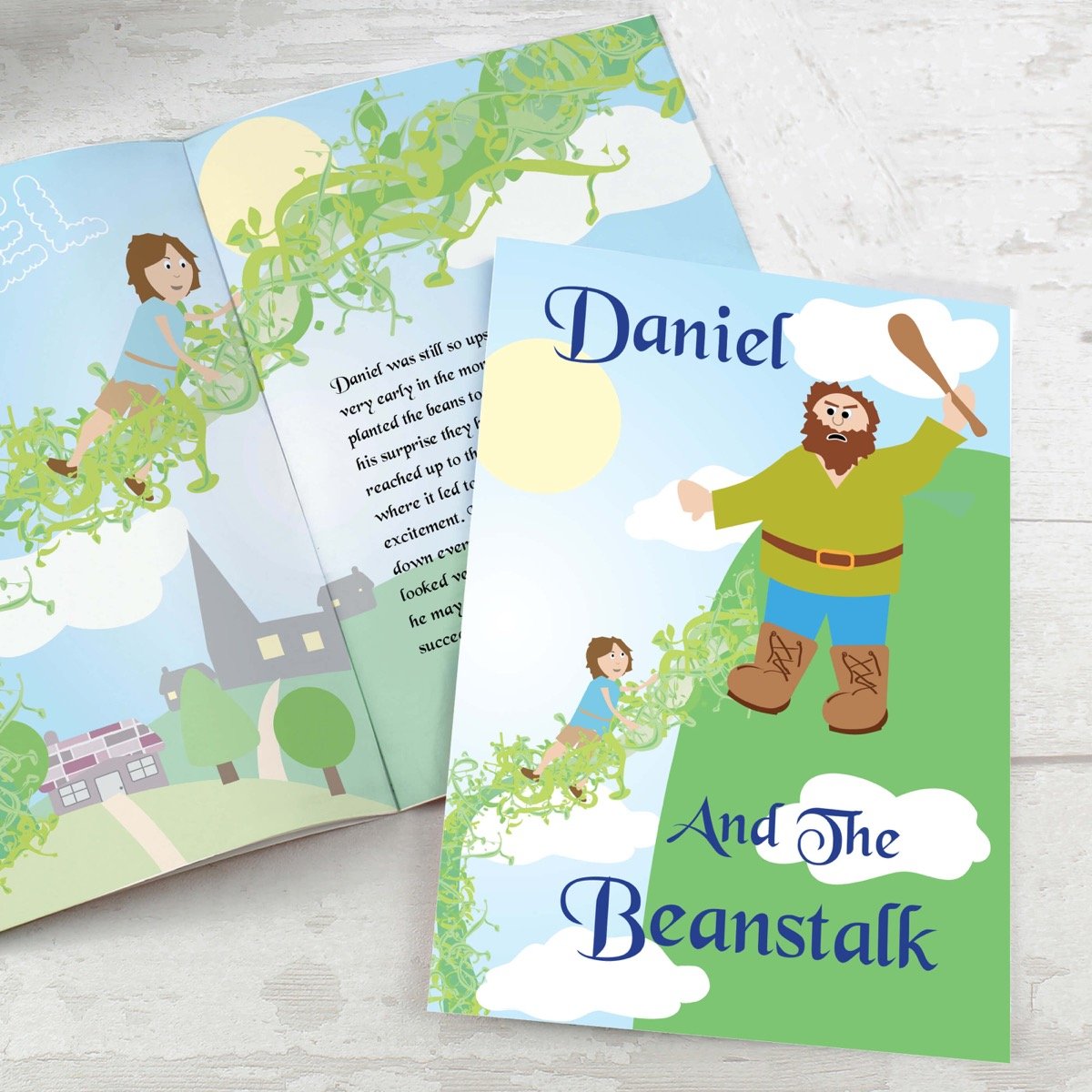 Personalised Jack and the Beanstalk Story Book