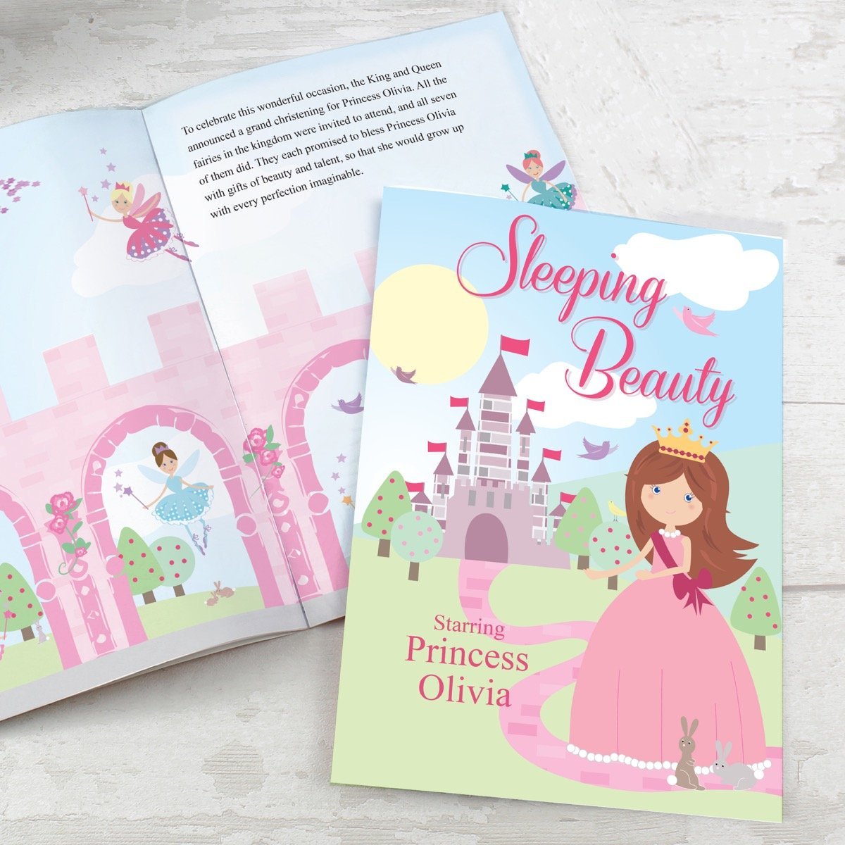 Personalised Sleeping Beauty Story Book