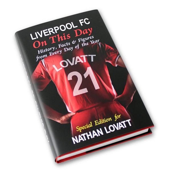 Personalised Liverpool FC on this Day Book