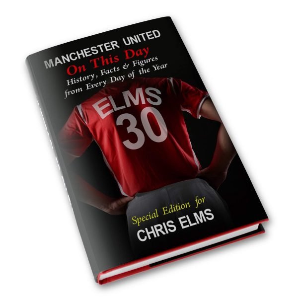 Personalised Manchester United FC on this Day Book