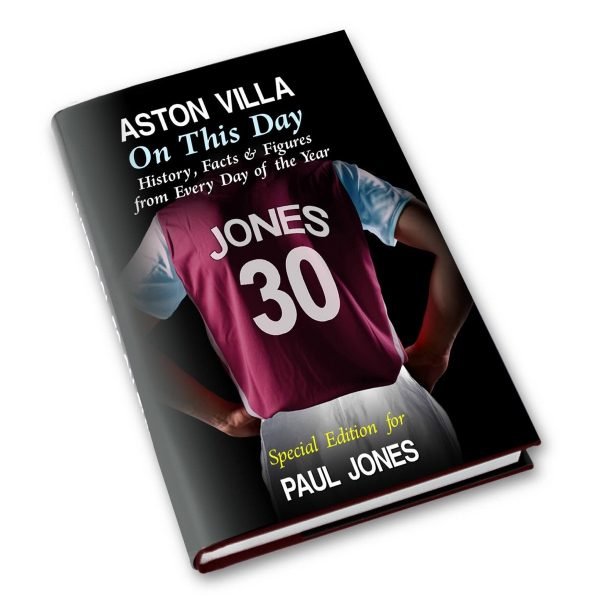 Personalised Aston Villa FC on this Day Book