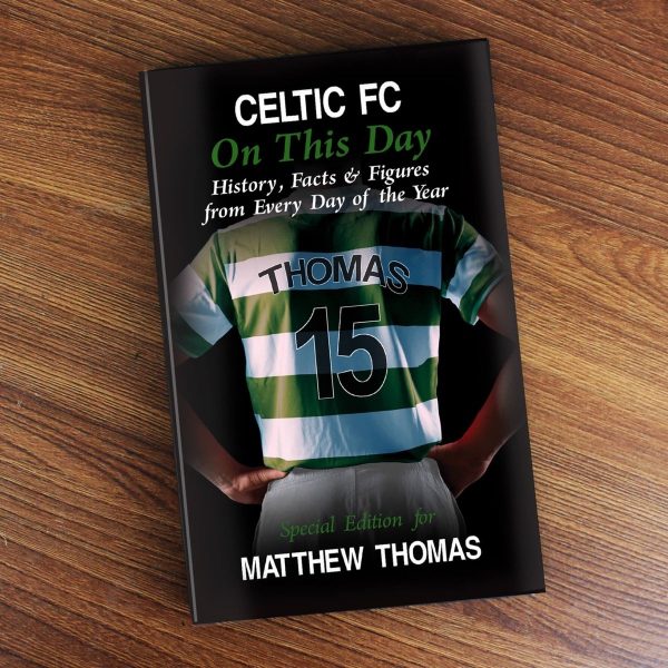 Personalised Celtic FC on this Day Book