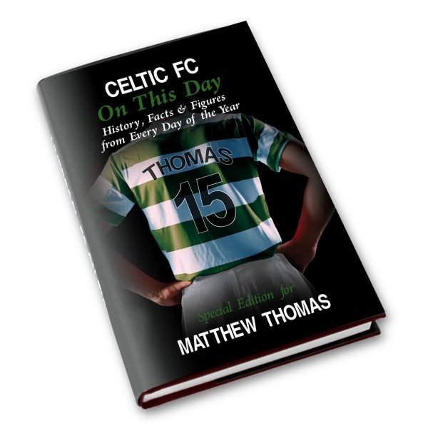 Personalised Celtic FC on this Day Book