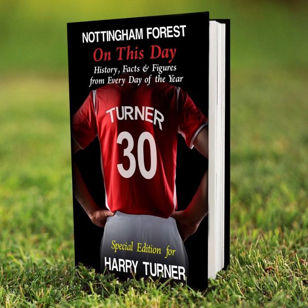 Personalised Nottingham Forest FC on this Day Book