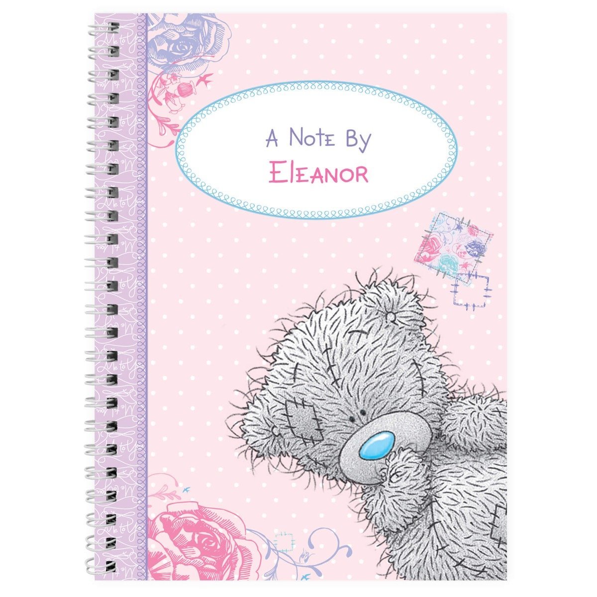 Personalised Me To You Girls A5 Notebook