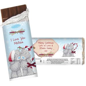 Personalised Easter Bunny Milk Chocolate Bar