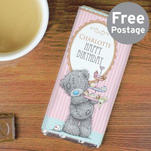 Personalised Me to You Cupcake Milk Chocolate Bar For Her
