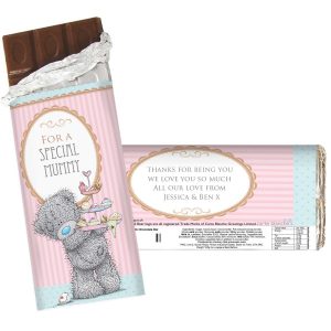 Personalised Easter Bunny Milk Chocolate Bar