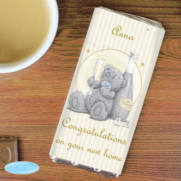 Personalised Me To You Gold Stars Milk Chocolate Bar