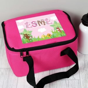 Personalised Army Camo Black Lunch Bag