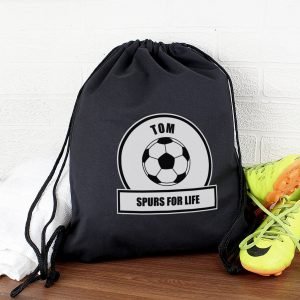 Personalised Football Fan Swim & Kit Bag