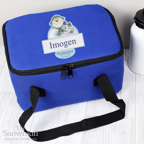 Personalised The Snowman and the Snowdog Lunch Bag