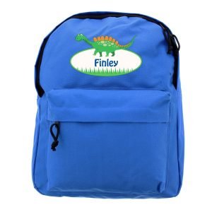 Personalised ‘Be Roarsome’ Dinosaur Backpack