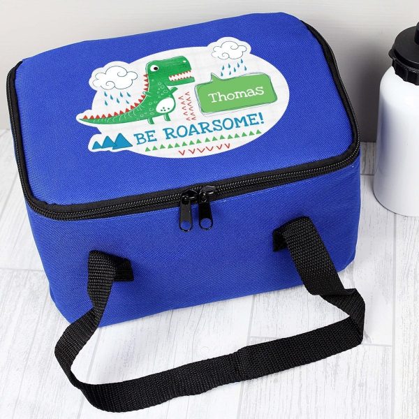 Personalised ‘Be Roarsome’ Dinosaur Lunch Bag