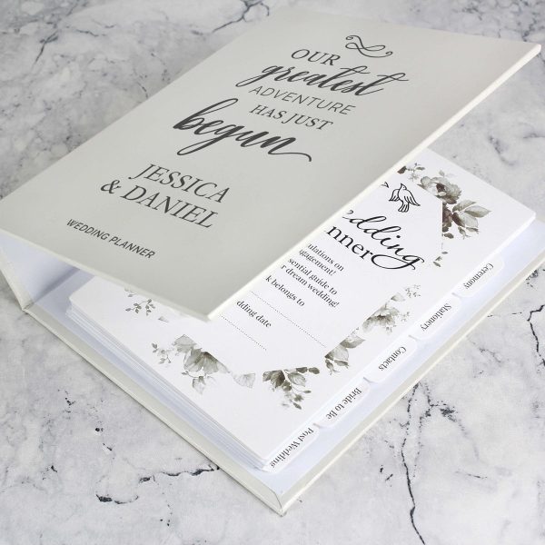 Personalised Our Greatest Adventure Wedding Planner