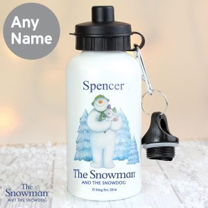 Personalised QPR Insulated Water Bottle – Back of Shirt – Blue