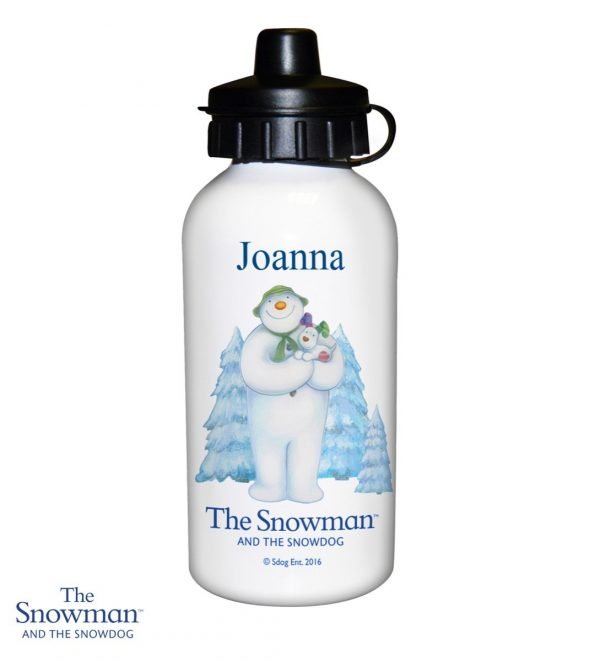 Personalised The Snowman and the Snowdog Drinks Bottle