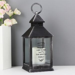 Personalised 3 Hearts Message Candle