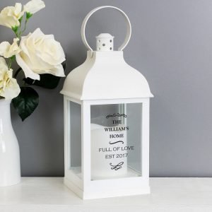 Personalised 3 Hearts Message Candle