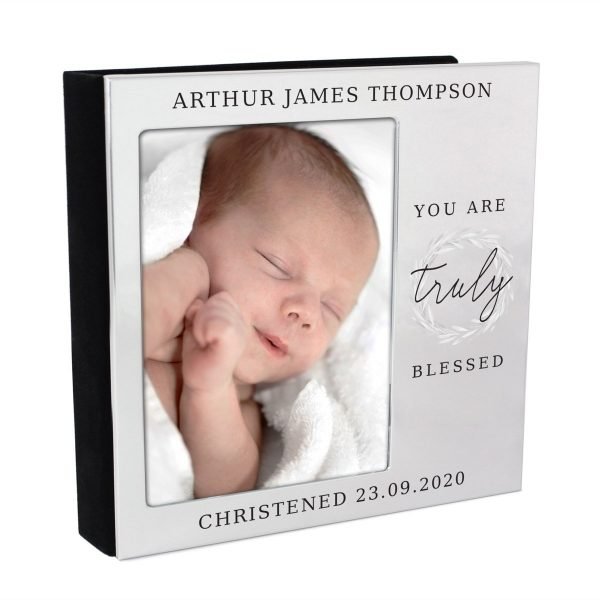 Personalised Truly Blessed 6×4 Photo Frame Album