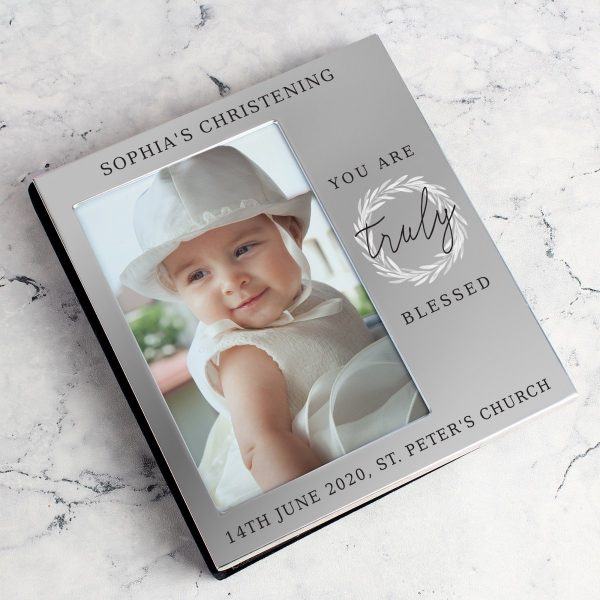 Personalised Truly Blessed 6×4 Photo Frame Album