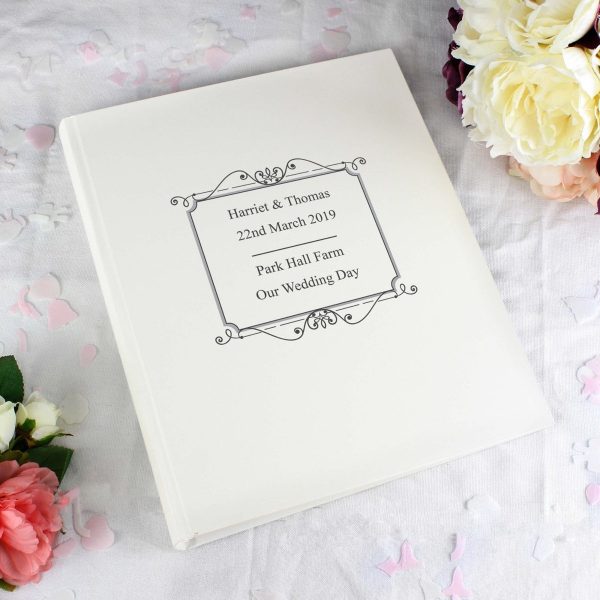 Personalised Silver Traditional Album