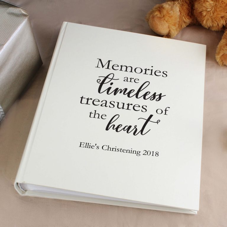 Personalised ‘Memories are Timeless’ Traditional Album