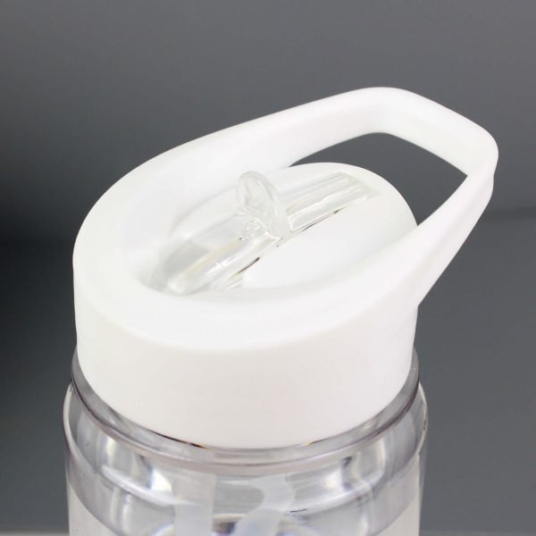 Personalised Black ‘Hydration Tracker’ Island Water Bottle