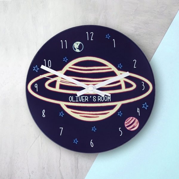 Personalised Wall Clock – Out of this World