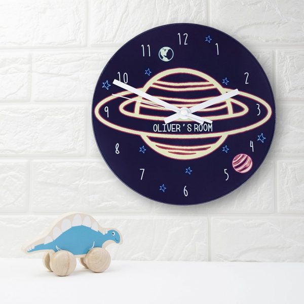 Personalised Wall Clock – Out of this World