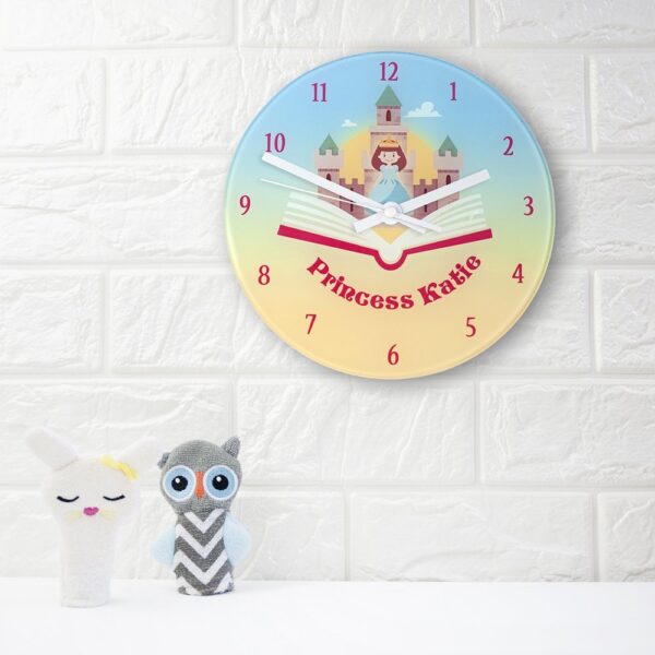 Personalised Wall Clock – Storyboard Princess