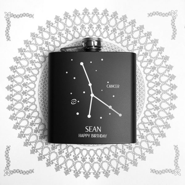 Personalised Hip Flask – Star Constellation