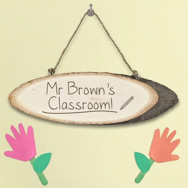 Personalised Wooden Sign – Teacher
