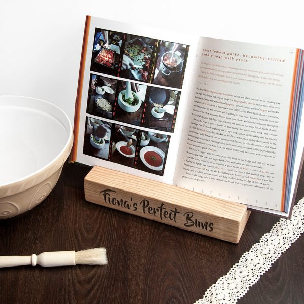 Personalised Tablet Holder – Double Kitchen Tablet & Recipe Book