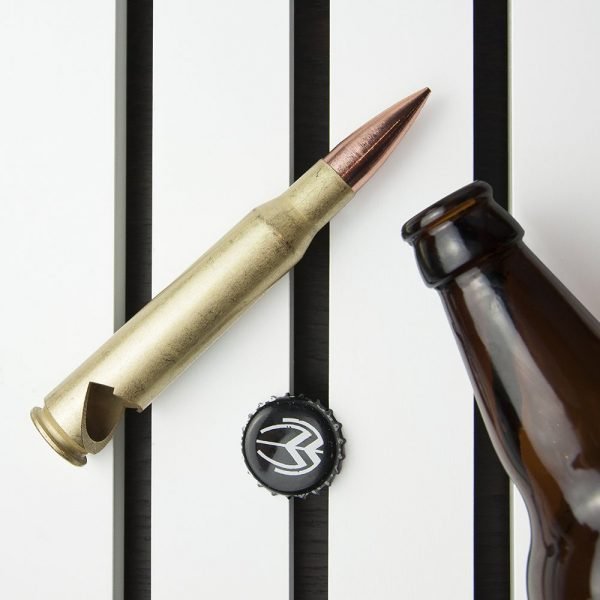 Personalised 50 Calibre Bullet Shell Beer Opener